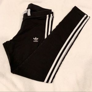 Adidas Three Stripe Leggings